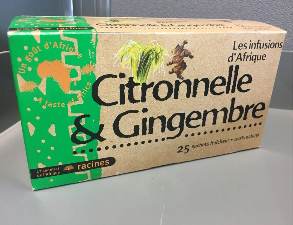 Infusion Gingembre Citronnelle