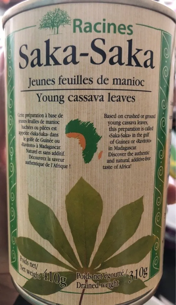 Jeunes feuille de manioc