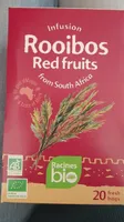 Infusion from South Africa  ( Rooibos Red fruits )
