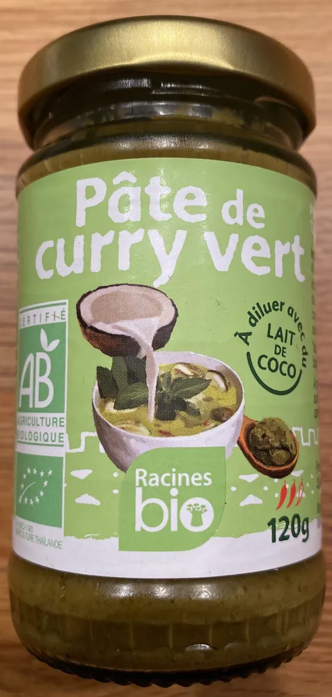 Pâte de curry vert