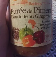 Puree De Piment Extra Forte Au Gingembre