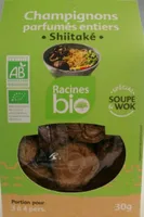 Champignons parfumés entiers shiitake