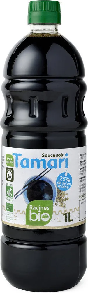 Sauce soja allégée en sel