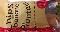 Chips de banane épicées plantain