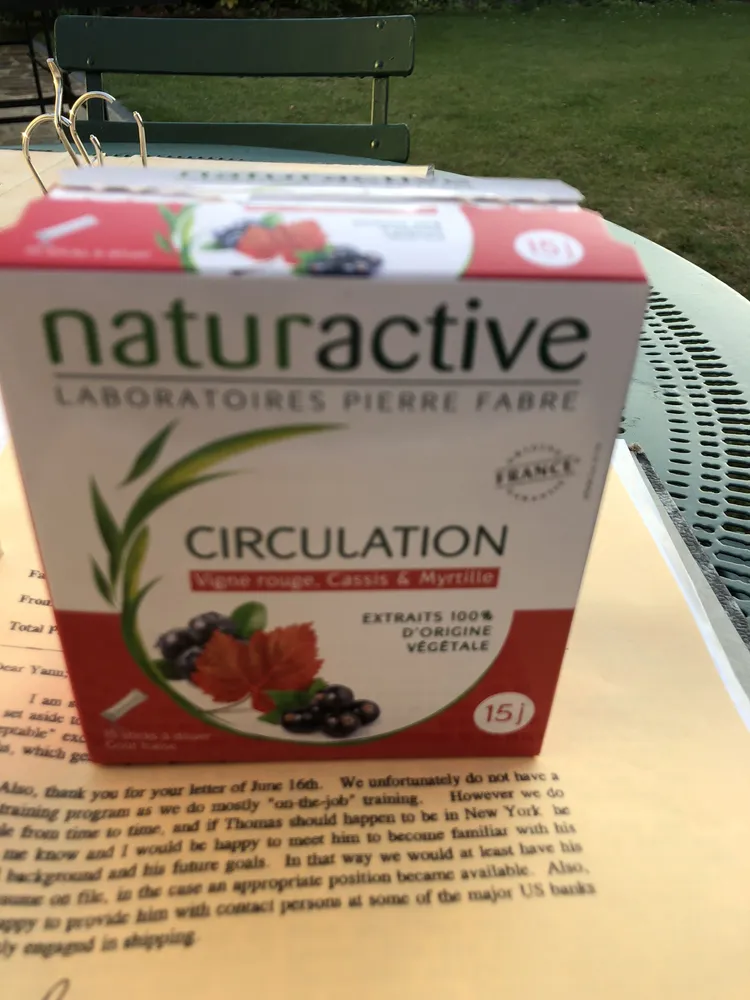 Naturactive Circulation Stick Fluide