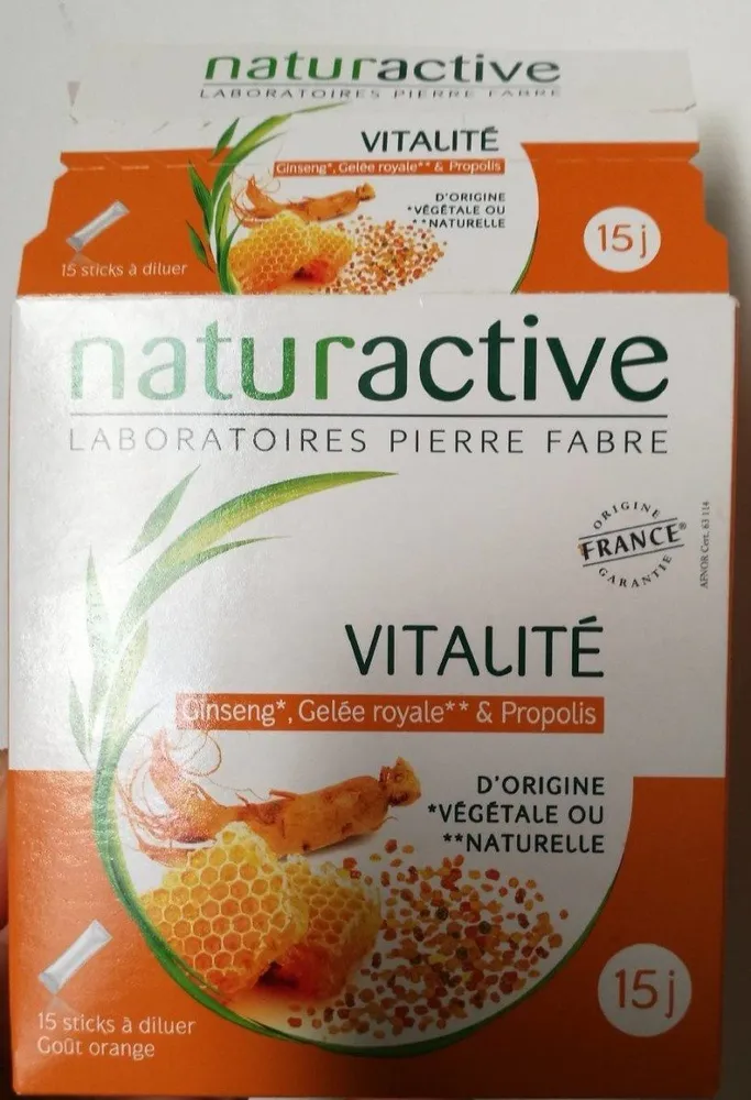Naturactive Fluide Vitalité 15 Sticks