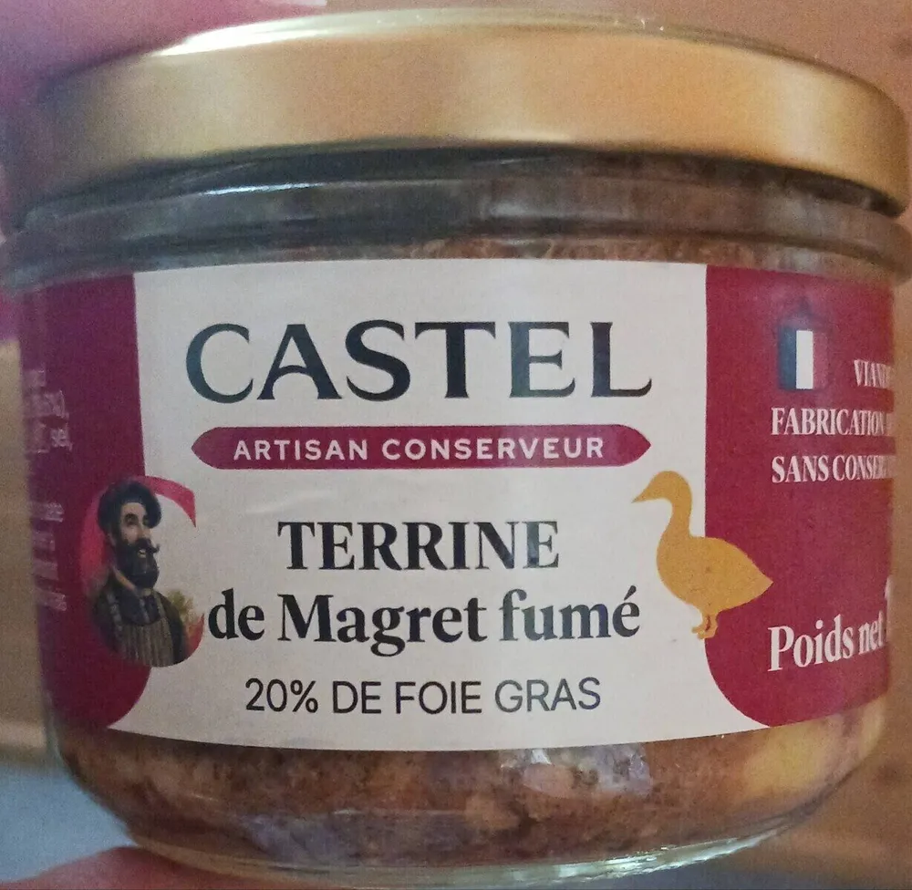 Terrine de magret fumé