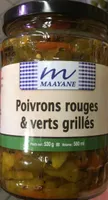Poivrons rouges et verts grillés