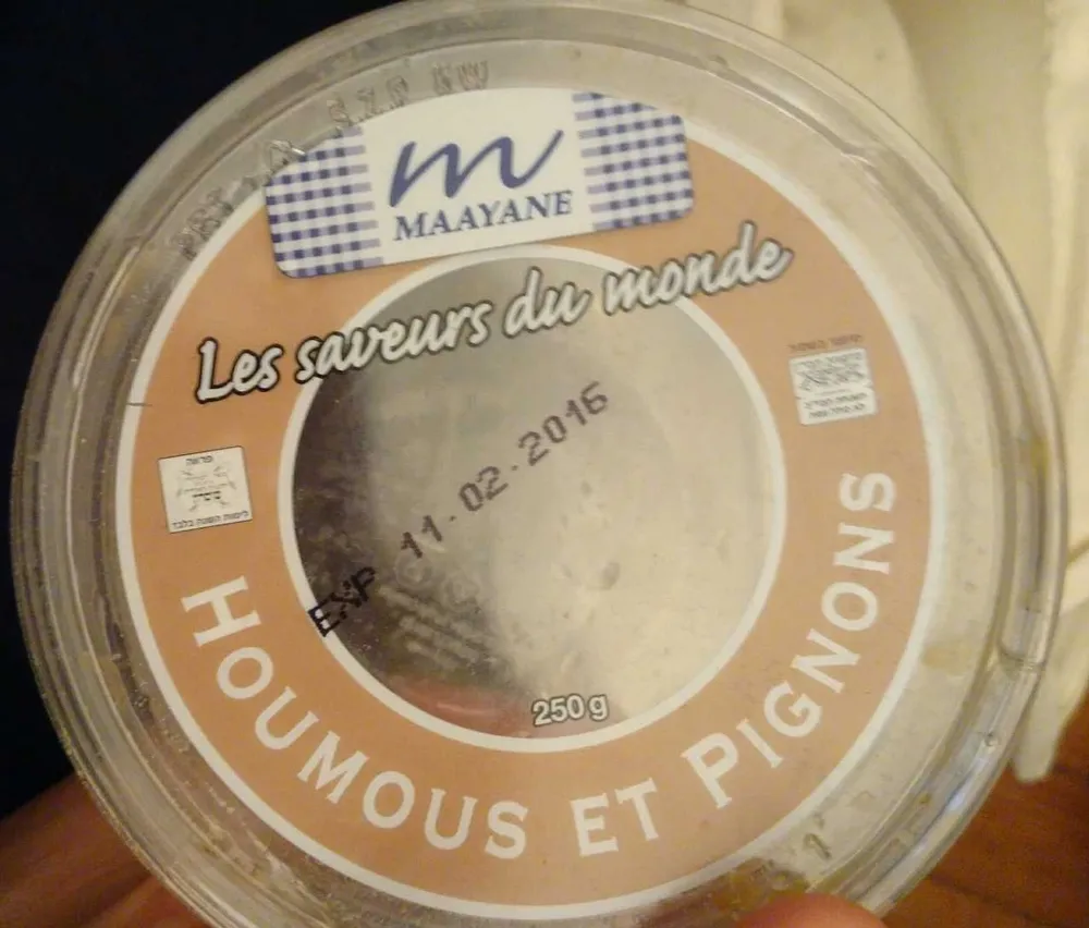 HOUMOUS ET PIGNONS