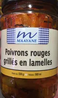 Poivrons Rouge Grilles Mayanne,