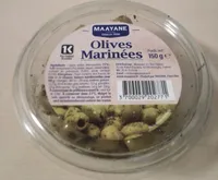 Olives Vertes Marinees