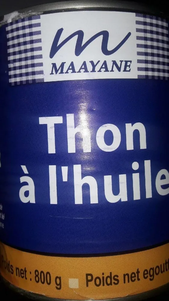 THON à l'huile