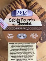 Sablés fourrés au chocolat