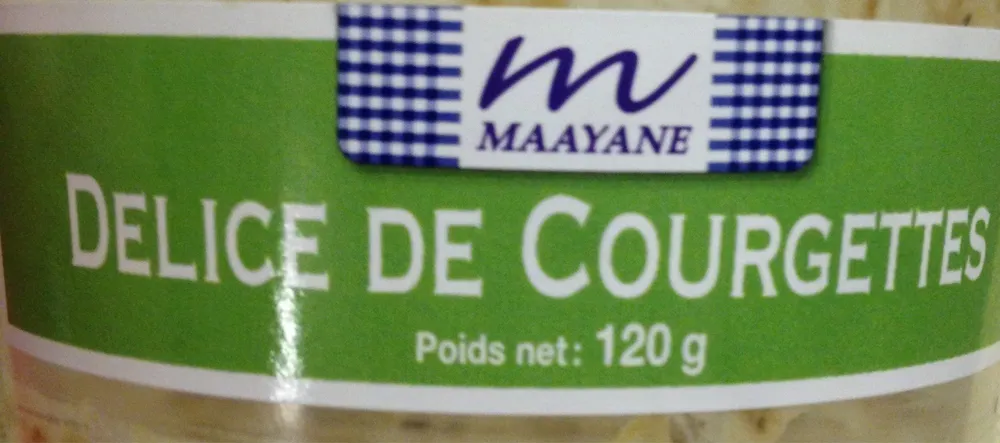 Délice de Courgette