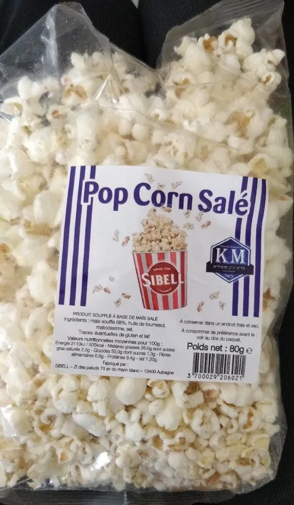 Pop Corn Salé