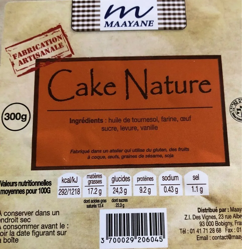 Cake Nature