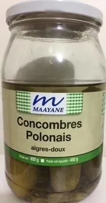 Concombres Polonais Aigres-Doux