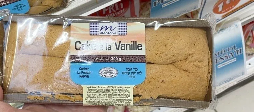 Cake a la vanille