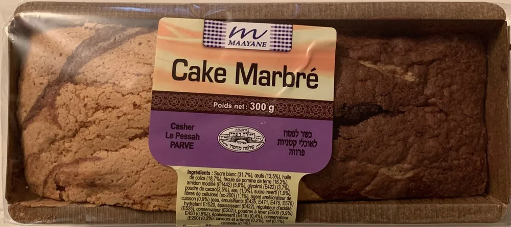 Cake marbré