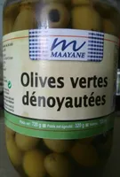 Olives vertes dénoyautées