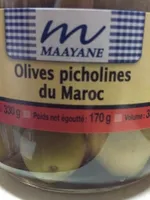 Olives picholines du Maroc