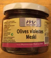 Olives violettes MESKI