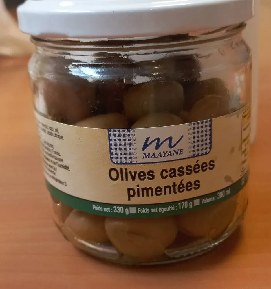 Olives pimentées