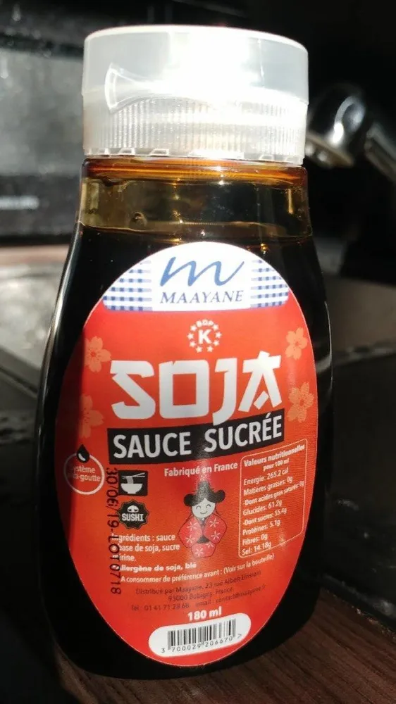 Soja sauce sucrée