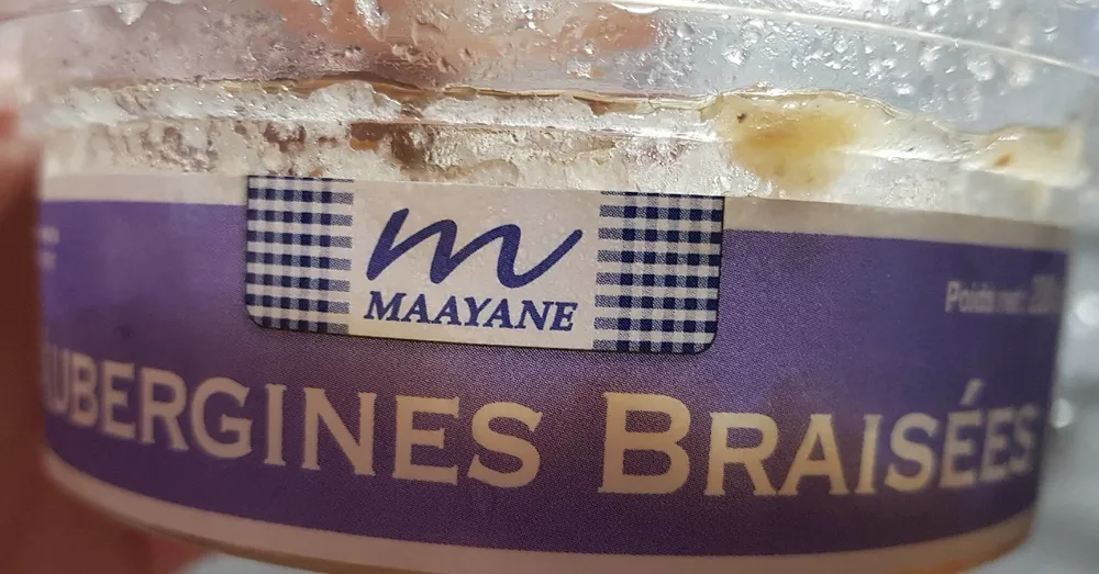 Aubergines braisées