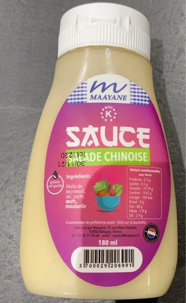Sauce salade chinoise