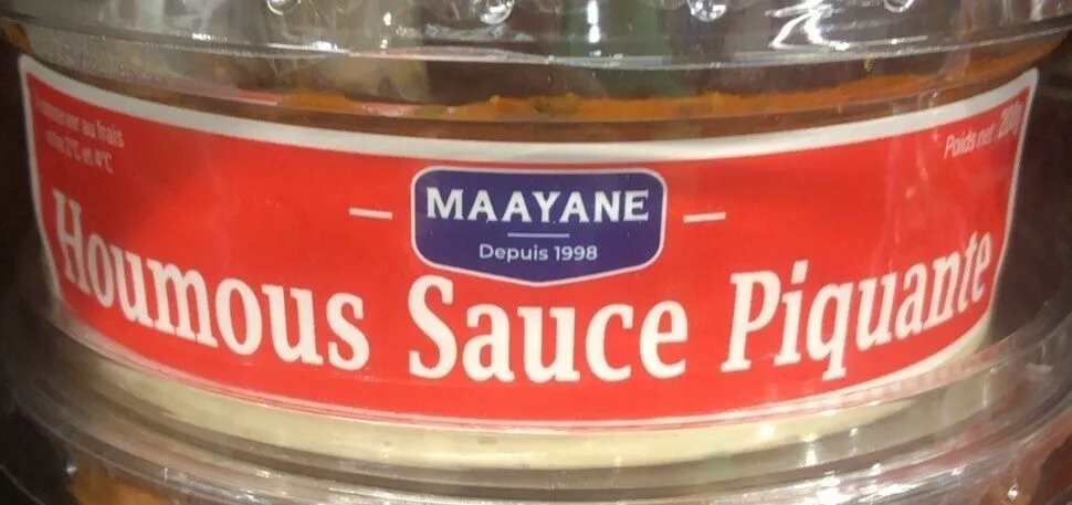 Houmous sauce piquante
