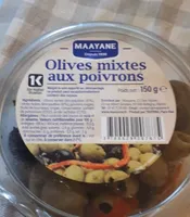 Olives mixtes aux poivrons