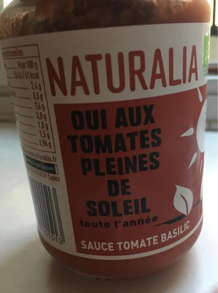 Sauce tomate basilic