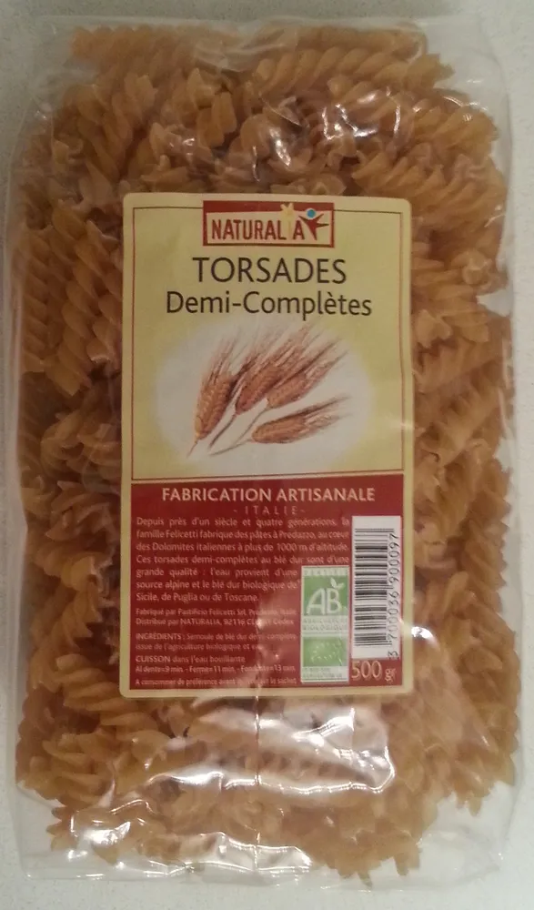 Torsades Demi-Complètes Bio