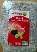 Muesli raisins-figues-abricots