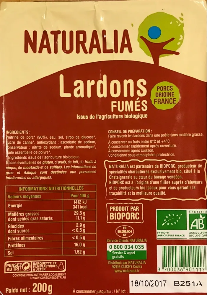 Lardons fumés