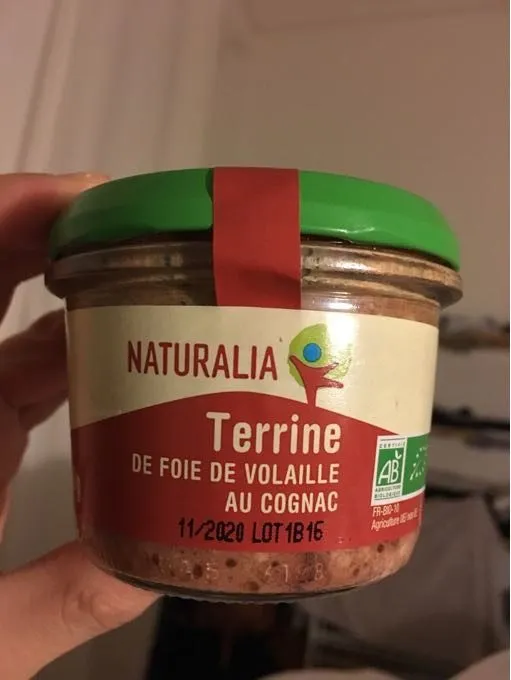 Terrine De Foie De Volaille Au Cognac