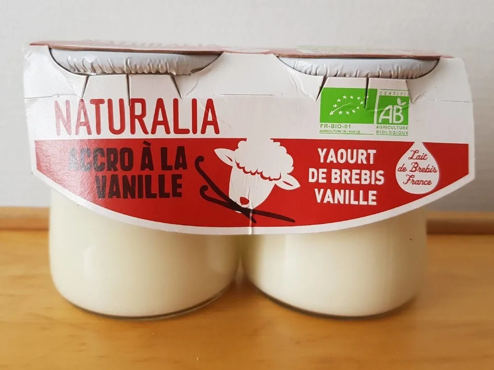 Yaourt de brebis Vanille