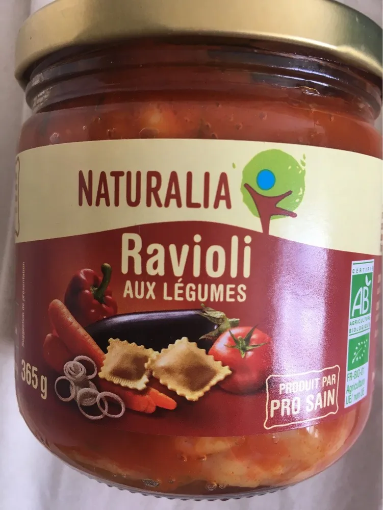 Ravioli aux légumes