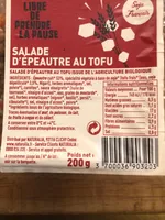 Salade d'épeautre au tofu