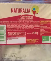 Concombre a la sauce yaourt