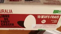 10 Oeufs frais