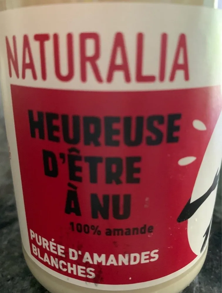 Purée d'amandes blanches