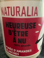 Purée d'amandes blanches