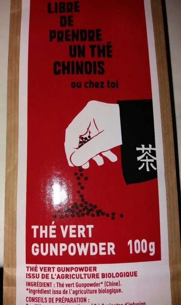 thé vert gunpowder
