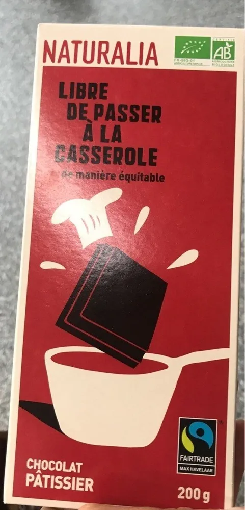 Chocolat patissier