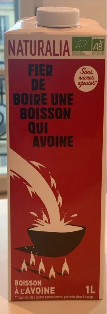 Boisson à l’avoine