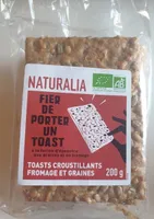 Toasts croustillants Fromage et graines