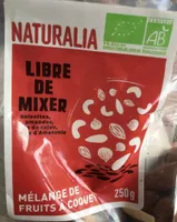 Mélange de fruits à coque