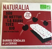 Barres céréales à la cerise